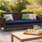 Outdoor Bench Cushion Seat Pad – Water & UV Resistant, Removable Cover 140cm