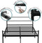 Metal Bed Frame Modern Design Single, Double, King, Extra Strong Black Finish Sturdy & Durable