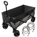 220L Foldable Utility Trolley – Heavy Duty Cart with Carry Bag, Liner & Bungee Ropes