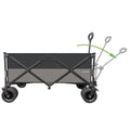 70L Foldable Utility Trolley – Heavy Duty, 100kg Load, Lockable Wheels