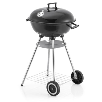 BBQ Grill Kettle Charcoal Portable Round 45cm Barbecue Outdoor Heat Party Patio