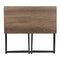 Foldable Computer Desk Wooden Folding Work Table Laptop Office PC Space Saving