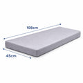 2 Seater Bench Cushions Outdoor Seat Pad – Water & UV Resistant, Removable Cover 108cm