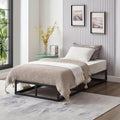 Metal Platform Bed Frame with Underbed Storage