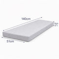 Outdoor Bench Cushion Seat Pad – Water & UV Resistant, Removable Cover 170cm