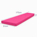 Outdoor Bench Cushion Seat Pad – Water & UV Resistant, Removable Cover 170cm