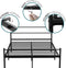 Metal Bed Frame Modern Design Single, Double, King, Extra Strong Black Finish Sturdy & Durable