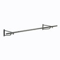 5ft Wall Mounted Clothes Rail – Steel Hanging Rack with Brackets & Fixings