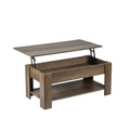 Coffee table Rustic Oak with opening table top