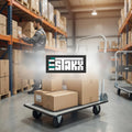 Stakx Heavy Duty Platform Trolley 300kg – Folding Cart with Castors