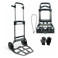 Stakx Heavy Duty Hand Trolley 80kg Steel Frame Aluminium Footplate