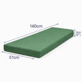 Outdoor Bench Cushion Seat Pad – Water & UV Resistant, Removable Cover 140cm