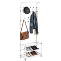 Multi Functional Coat Rack and stand With Shoe Rack Storage Solution