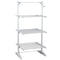 3-Tier Heated Clothes Airer with Cover – Electric Drying Rack, Silver