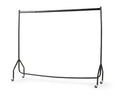 Superior Extra Heavy Duty Black Steel Clothes Rail with Locking Wheels – 6ft, 5ft & 4ft