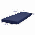 Outdoor Bench Cushion Seat Pad – Water & UV Resistant, Removable Cover 140cm