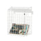 White Letterbox Cage No Screws Needed Door Mail Box Post Letter Catcher