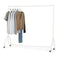 Heavy Duty White Clothes Rail Metal Clothing Rack on Wheels | 3ft, 4ft, 5ft, 6ft