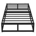 Metal Platform Bed Frame with Underbed Storage