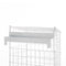 White Letterbox Cage No Screws Needed Door Mail Box Post Letter Catcher