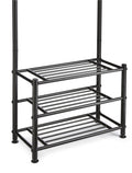 Multi Functional Coat Rack and stand With Shoe Rack Storage Solution