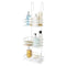 3-Tier Non-Rust Hanging Shower Caddy – Bathroom Organiser Rack for Shower Screen or Door