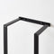 Wall Mounted Double Bar Towel Holder Rack Black Stainless Steel – 75x40x20cm
