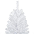 6ft - Artificial Christmas tree with white tips