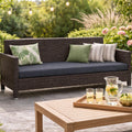 Outdoor Bench Cushion Seat Pad – Water & UV Resistant, Removable Cover 140cm