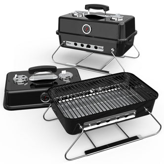 Portable BBQ Charcoal Grill Ideal for Camping, Festivals & Travel with Foldable Legs