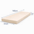 Outdoor Bench Cushion Seat Pad – Water & UV Resistant, Removable Cover 140cm
