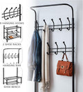 Multi Functional Coat Rack and stand With Shoe Rack Storage Solution