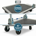 Stakx Heavy Duty Hand Trolley 150kg – Foldable Sack Truck with Wheels