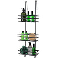 3-Tier Non-Rust Hanging Shower Caddy – Bathroom Organiser Rack for Shower Screen or Door