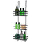 3-Tier Non-Rust Hanging Shower Caddy – Bathroom Organiser Rack for Shower Screen or Door