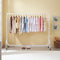 Heavy Duty White Clothes Rail Metal Clothing Rack on Wheels | 3ft, 4ft, 5ft, 6ft