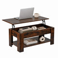 Coffee table Rustic Oak with opening table top