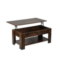 Coffee table Rustic Oak with opening table top