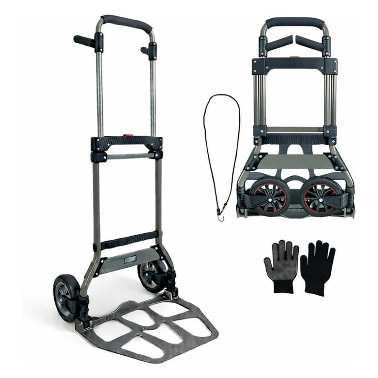 Stakx Heavy Duty Hand Trolley 150kg Capacity – Foldable with Wheels