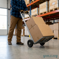 Stakx Lightweight Folding Hand Trolley 90kg – Compact Aluminium Cart With Wheels