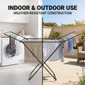 Extendable Wing Airer Clothes Drying Rack – Folding Indoor & Outdoor