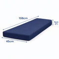 2 Seater Bench Cushions Outdoor Seat Pad – Water & UV Resistant, Removable Cover 108cm