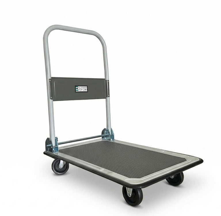 Stakx Heavy Duty Platform Trolley 300kg – Folding Cart with Castors