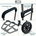 Stakx Heavy Duty Hand Trolley 150kg Capacity – Foldable with Wheels