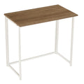 Foldable Computer Desk Wooden Folding Work Table Laptop Office PC Space Saving