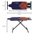 Boardman Extra Large Ironing Board 163 x 51cm with Iron Rest