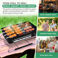 Portable BBQ Charcoal Grill Ideal for Camping, Festivals & Travel with Foldable Legs