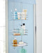 3-Tier Non-Rust Hanging Shower Caddy – Bathroom Organiser Rack for Shower Screen or Door