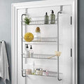 4‑Tier Over Door Hanging Rack – Shelving Storage for Cupboards, Bathrooms, Kitchens or Utility Rooms