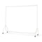 Heavy Duty White Clothes Rail Metal Clothing Rack on Wheels | 3ft, 4ft, 5ft, 6ft
